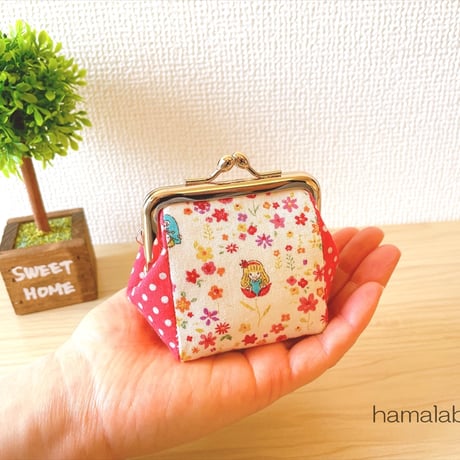 【HA-2271】7.5cm/角型/ナツメひねり(ゴールド)　5本セット