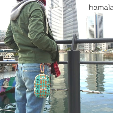 【KT-2006】がま口チョークポーチの型紙＆レシピ【12cm/くし型用】