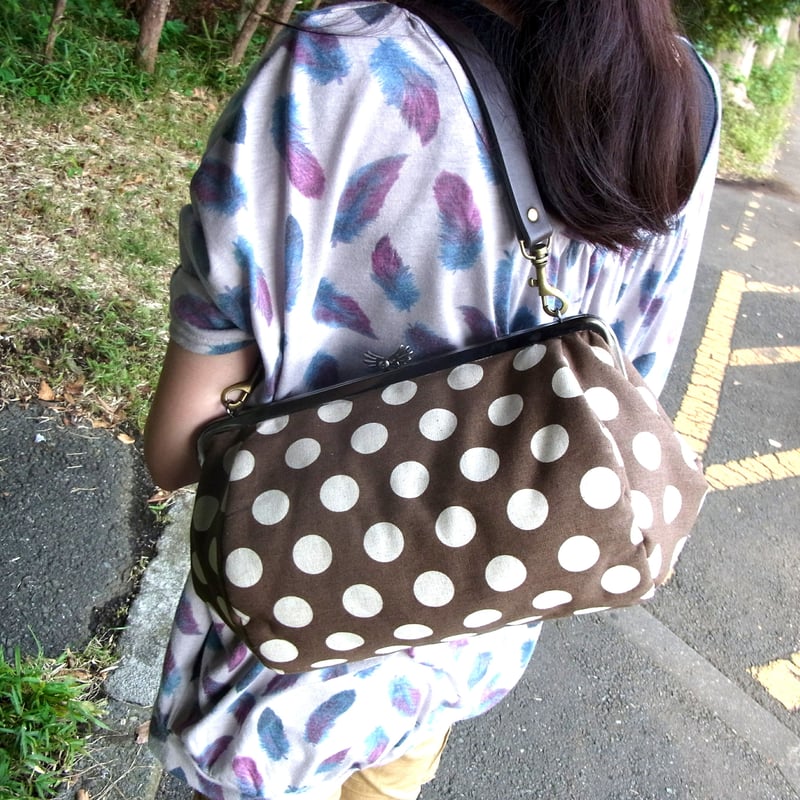 KT-3003】がま口俵型バッグの型紙＆レシピ【27cm用】 | Hamalabo-2nd