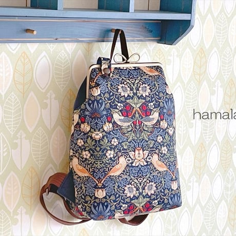 【HA-1801】18cm/角型口金/(新リボン×ブラック)