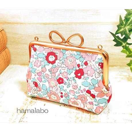【KT-1019】がま口スマホ・デジカメケースの型紙＆レシピ【13.5cm/角型用】