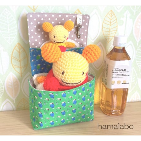 【KT-2123-R】リュックインバッグ(単体)の型紙＆レシピ【18cm/角型用】