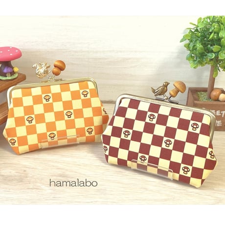 【HA-1520】12cm/角型(ピンクパール×ゴールド)