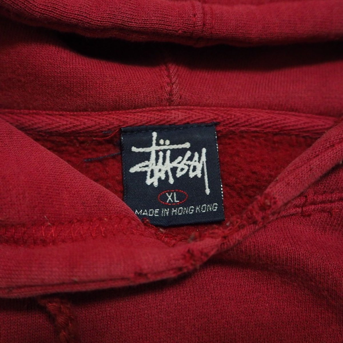 1990's USA規格 STUSSY モノグラム柄 × シャネルロゴ パーカー表記(XL)