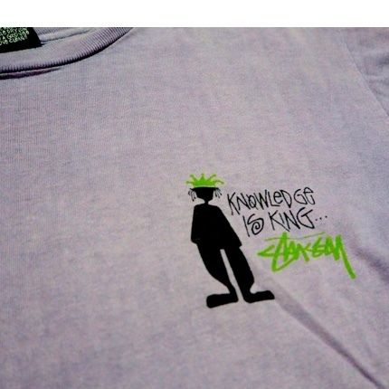 80s 少な目 old stussy シャドーマン 黒タグ Tシャツ 古着 ヴィンテージ