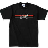 NEW SHIRL STRIPE ICON SS T-SHIRTS  (BLACK) キッズサイズ有り！