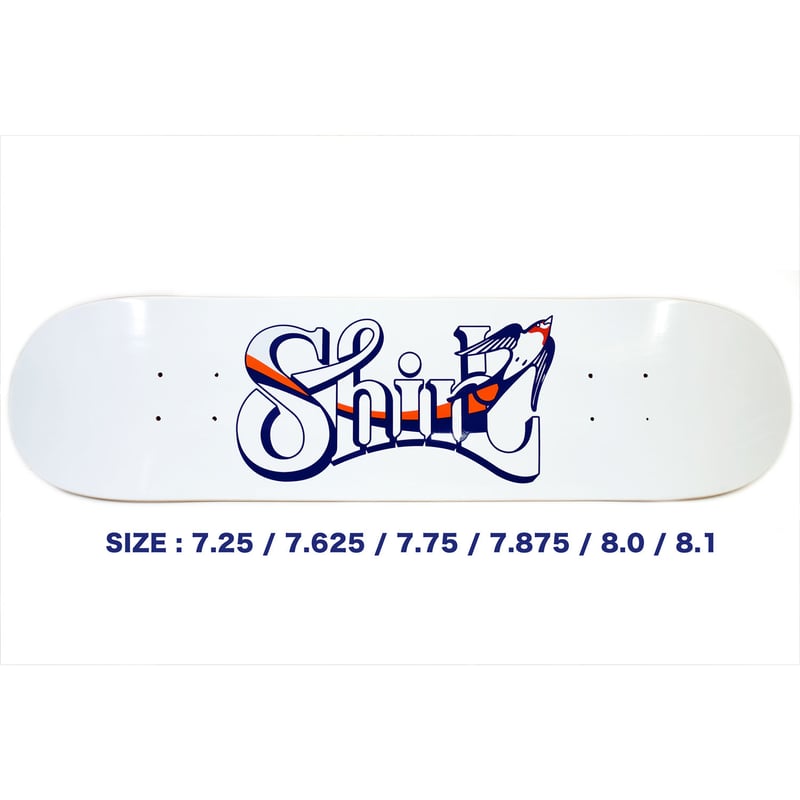 SHIRL LOGO SKATE DECK [MADE IN USA] | SHIRL STORE