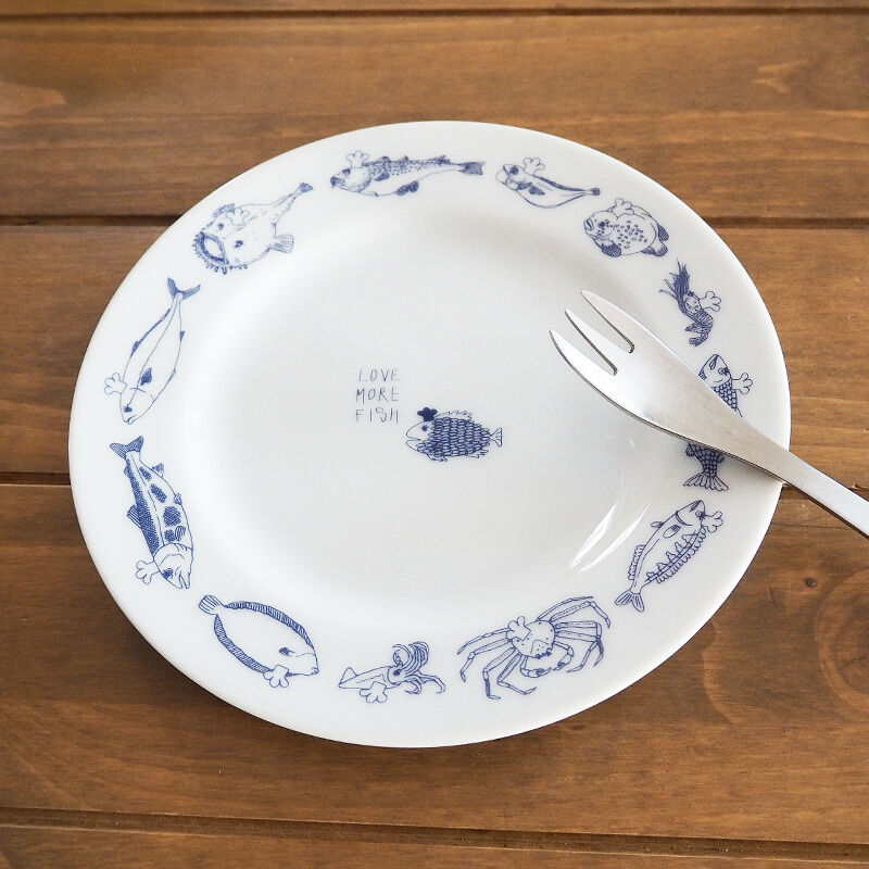 函館さかなプレート オールスターズ（津軽海峡ディープブルー）ペア2枚