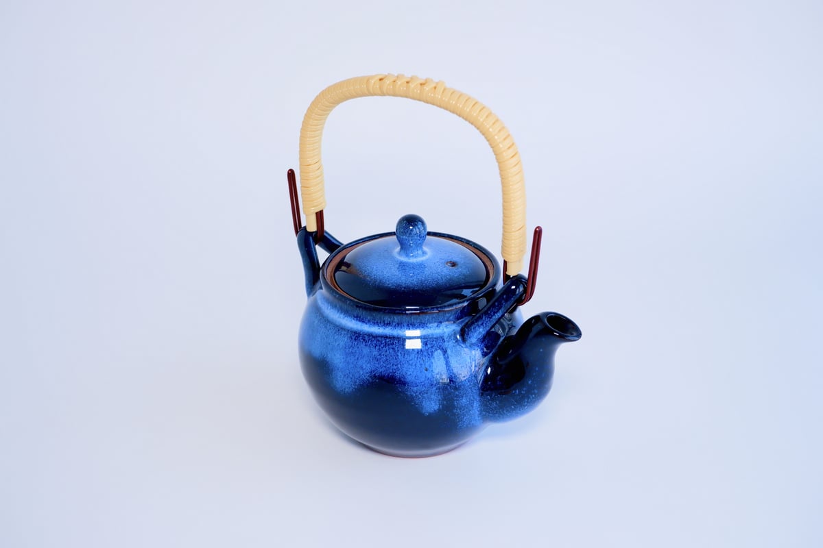 上手急須（青） | カネカ北川製茶 オンラインストア