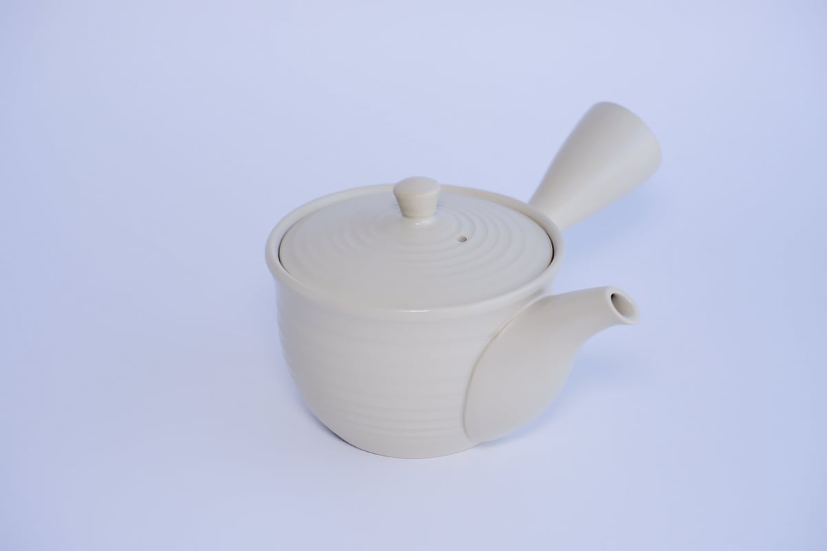 アイボリー急須 | カネカ北川製茶 オンラインストア