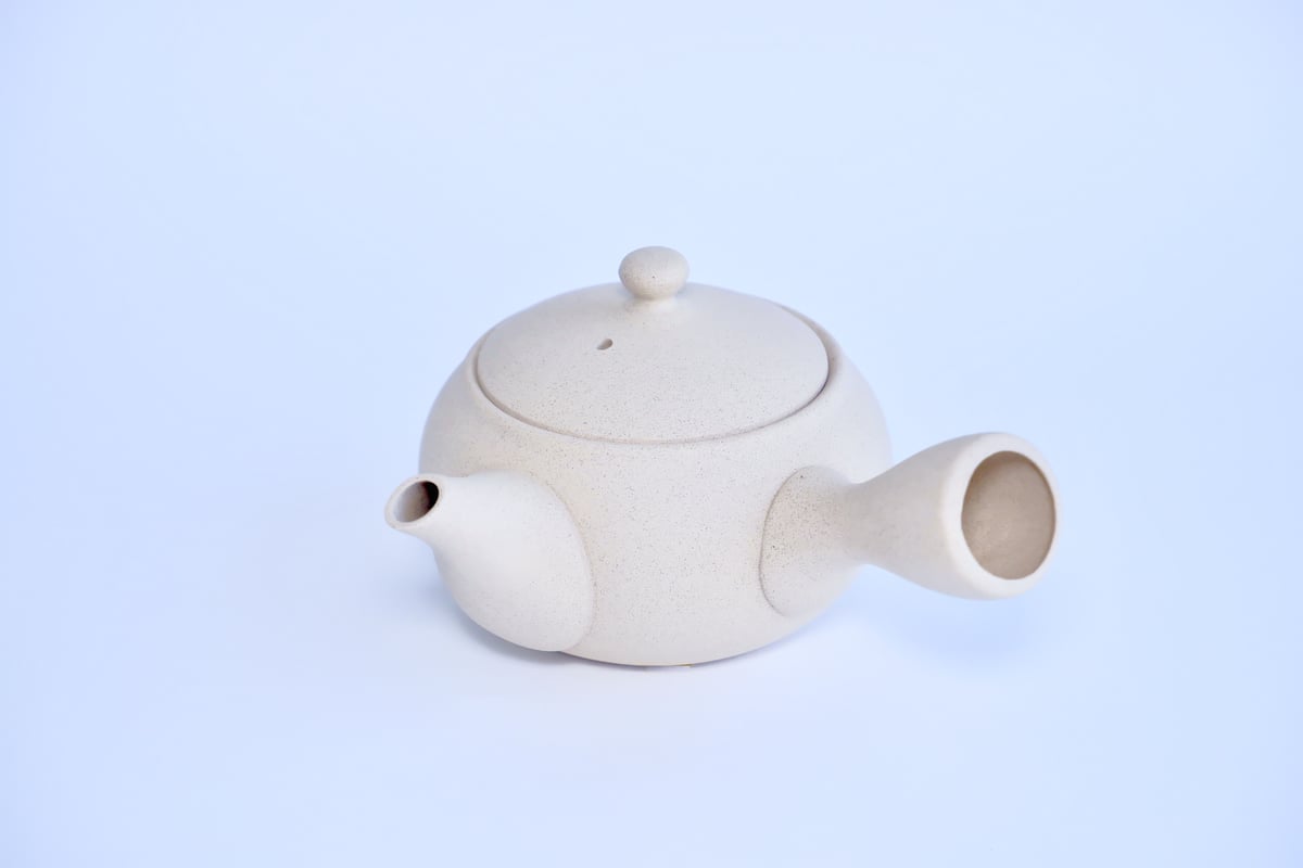 セラメッシュ急須（白） | カネカ北川製茶 オンラインストア