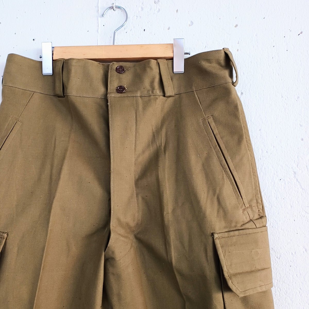 DEADSTOCK】FRENCH ARMY フランス軍 M-47 カーゴパンツ 前期 DEADSTOCK】FRENCH ARMY フランス軍 M-47 カーゴパンツ 前期