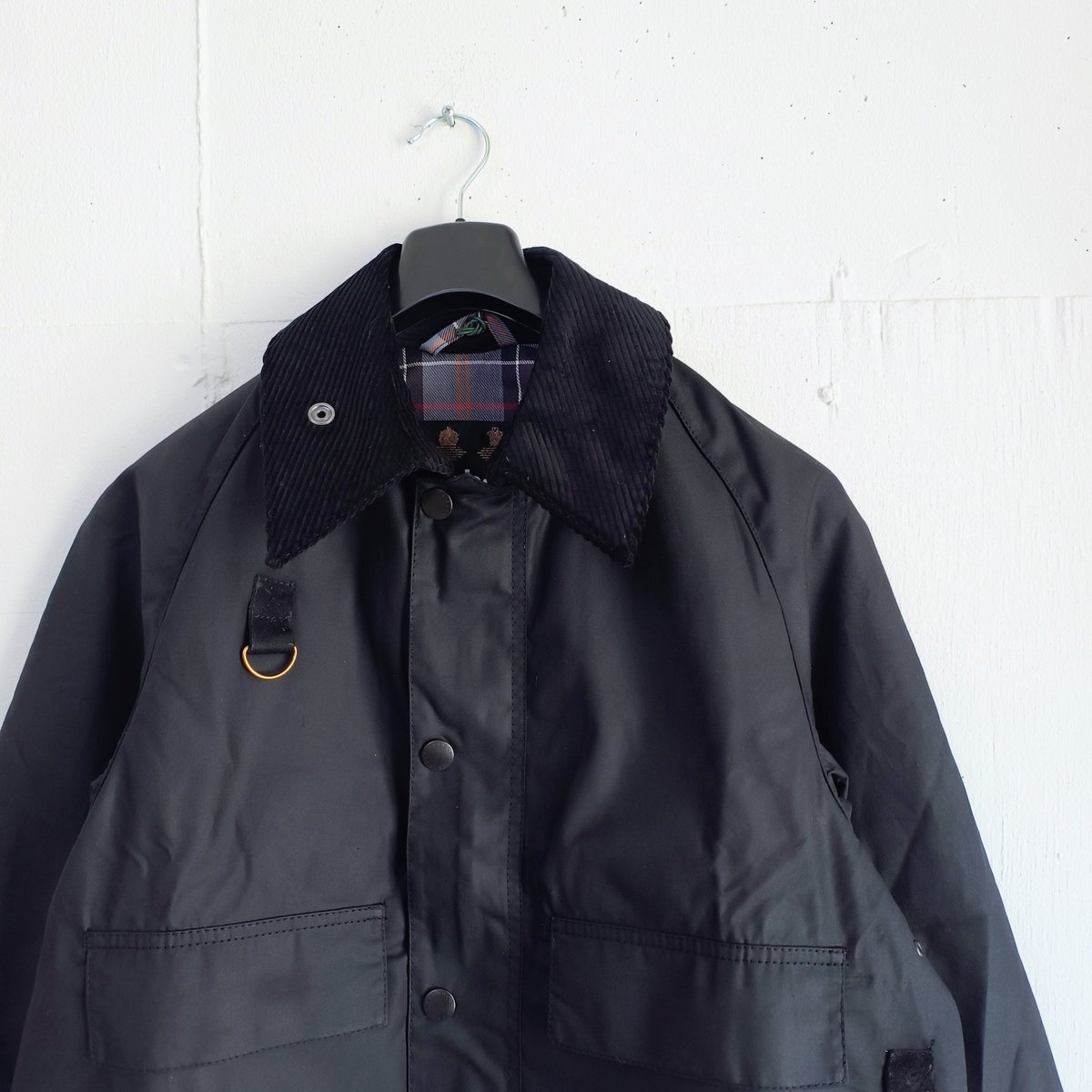 BARBOUR】SPEY スペイ ワックスコットン ショートブルゾン BARBOUR】SPEY スペイ ワックスコットン ショートブルゾン