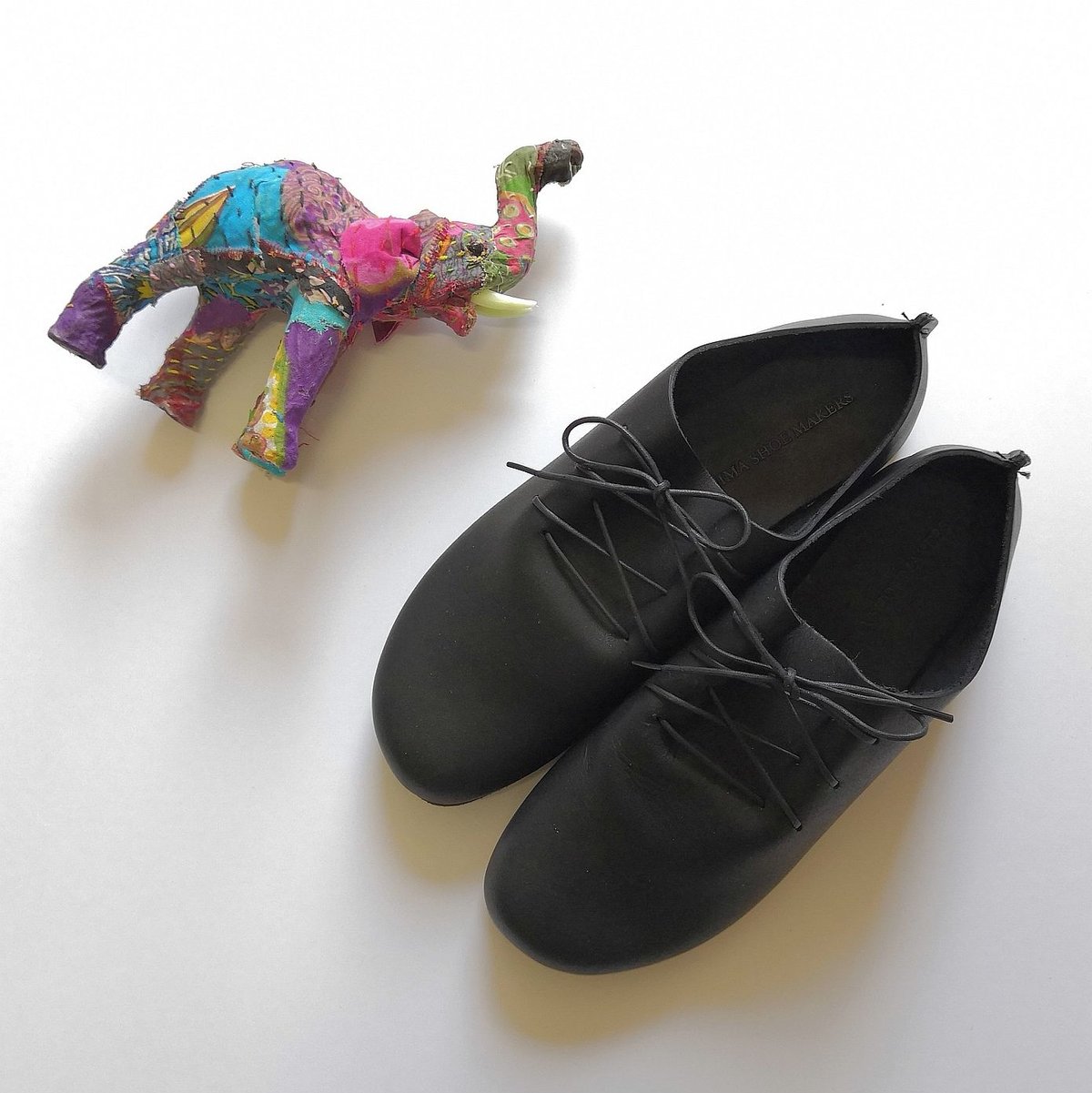 KOJIMA SHOE MAKERS】“KEATON ”レースアップ シューズ /BLACK... め★24センチ★児島★倉敷★シューズ