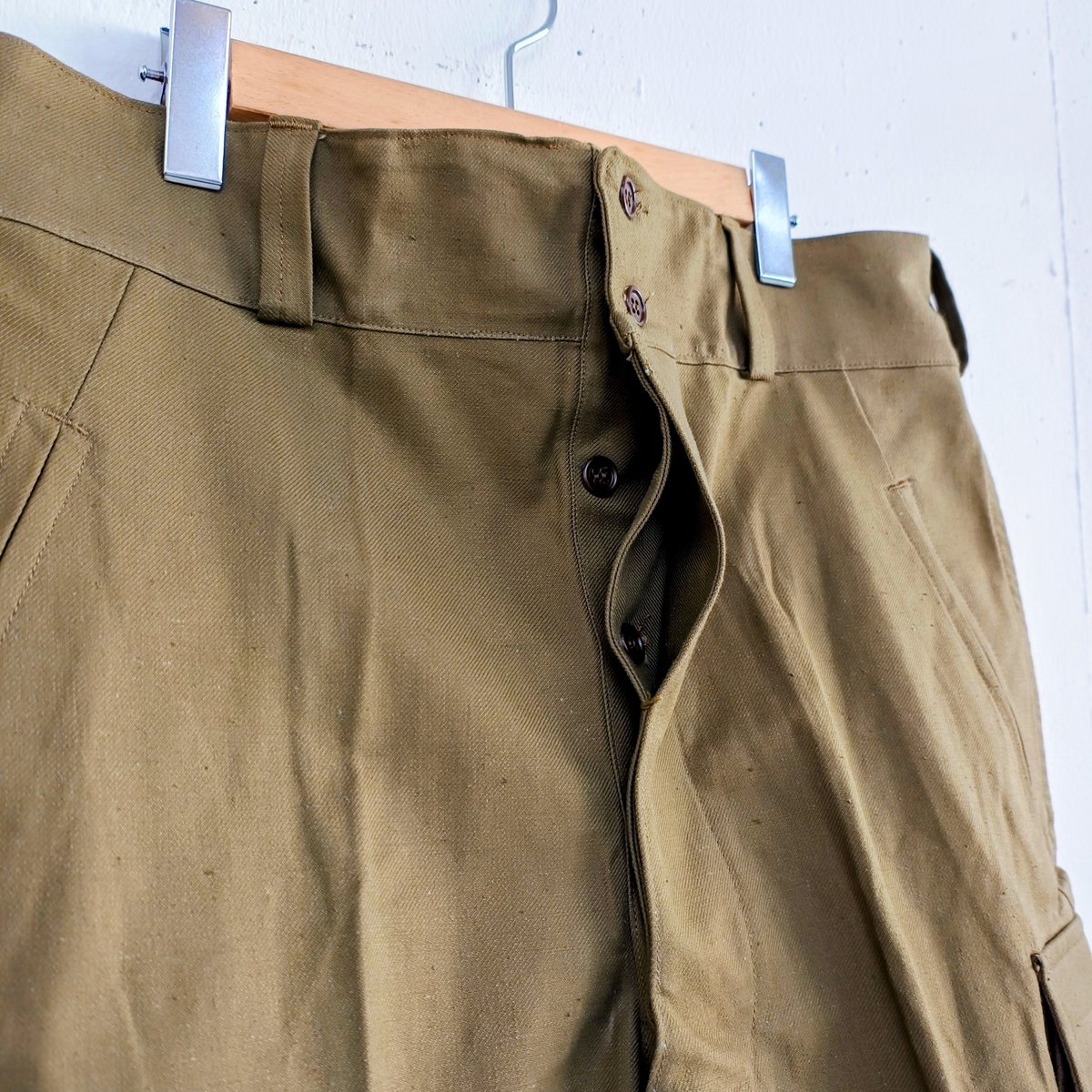 DEADSTOCK】FRENCH ARMY フランス軍 M-47 カーゴパンツ 前期 DEADSTOCK】FRENCH ARMY フランス軍 M-47 カーゴパンツ 前期