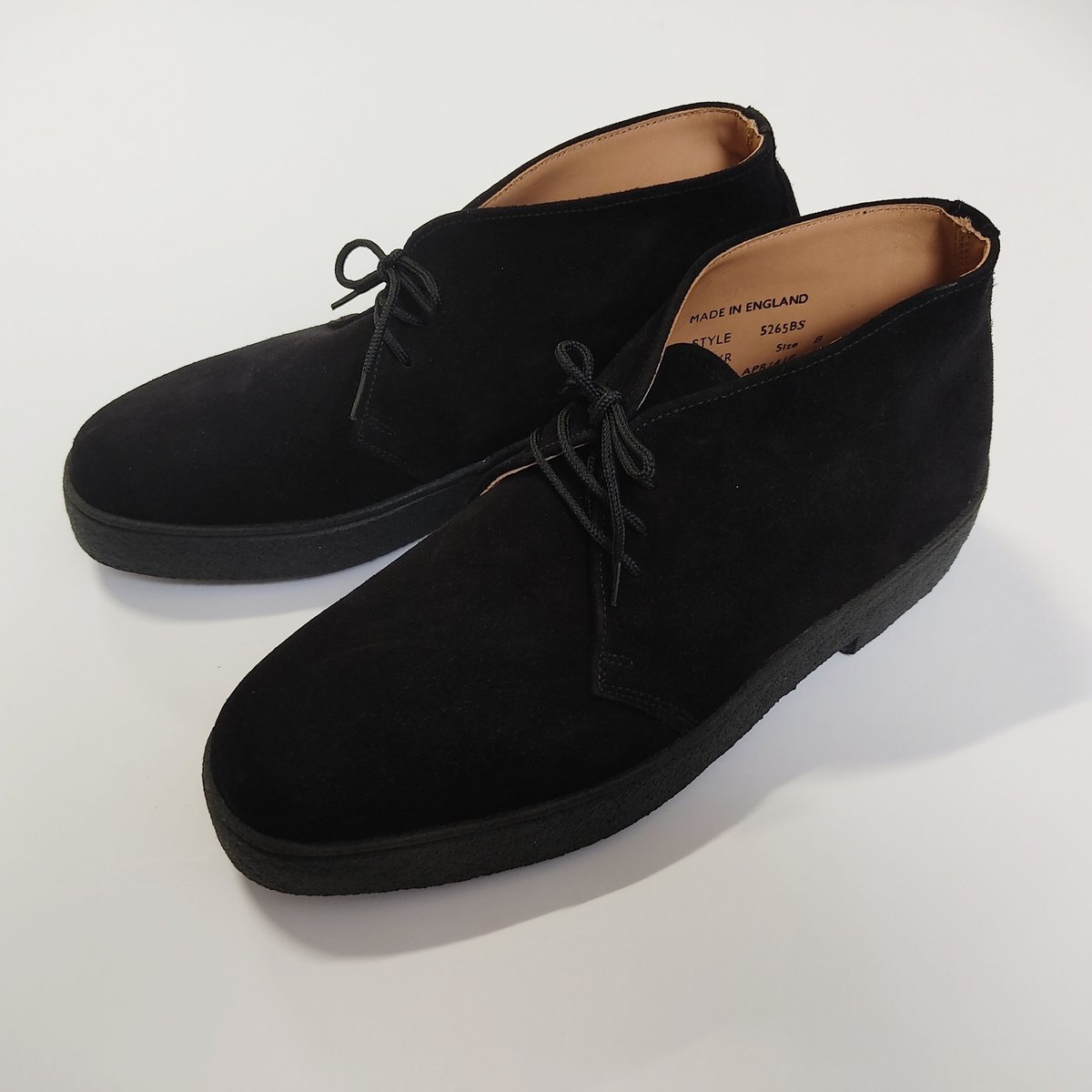 TRICKER'S】MUD GUARD CHUKKA BOOT/BLACK | bliss-