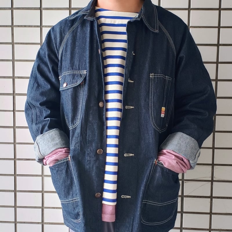 PAYDAY】50's COVERALL カバーオール(pd19-ca-5)/INDIGO