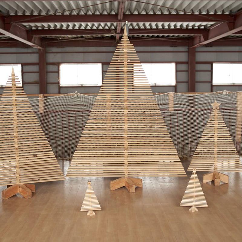 森の樹のツリー(床置きタイプ) | 間伐材工房 元樹（かんばつざいこう