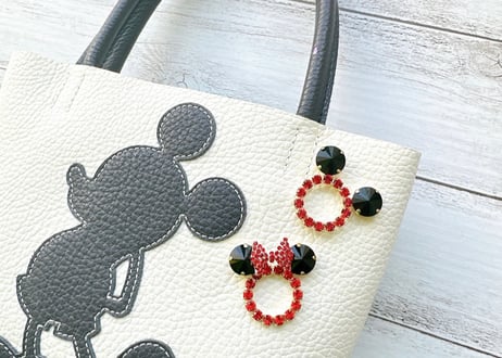 Minniemouse ピンブローチ