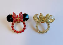 Minniemouse ピンブローチ