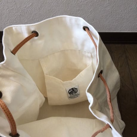 綿キャンバス x レザー　AnotherImportantCulture ロゴバッグ #2078027