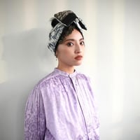 ターバン　数秒でまとまるヘアアレンジ　qppA ®︎ x AnotherImportantCulture コラボ