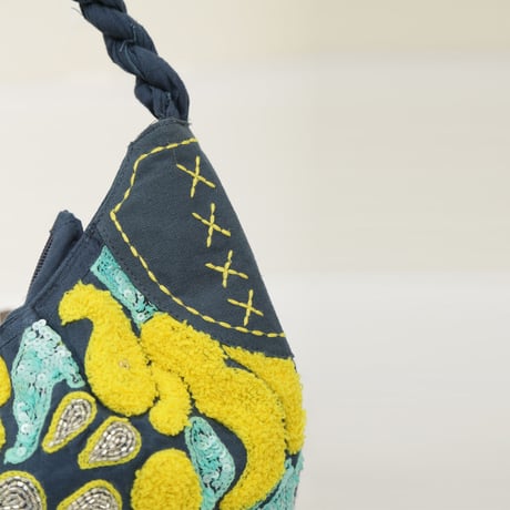 ボディーバッグ/コットンキャンバス/刺繍/1518827