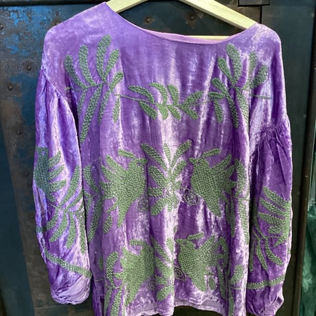 2414101 Velvet emb Top