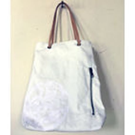 綿キャンバス x レザー　AnotherImportantCulture ロゴバッグ #2078027
