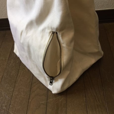 綿キャンバス x レザー　AnotherImportantCulture ロゴバッグ #2078027