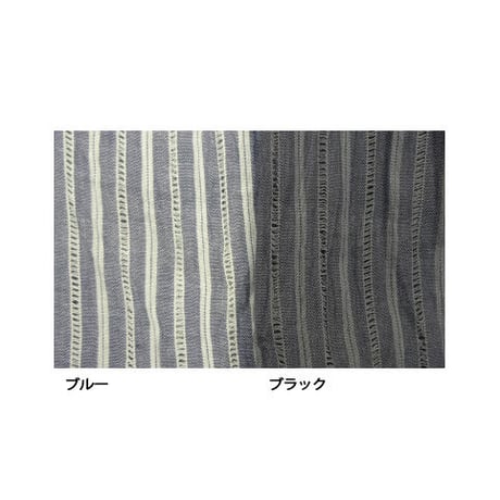 ストライプコットンボイルワンピース #1523842
