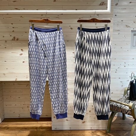 IKAT イカット 絣織　キモノパンツ #2116232