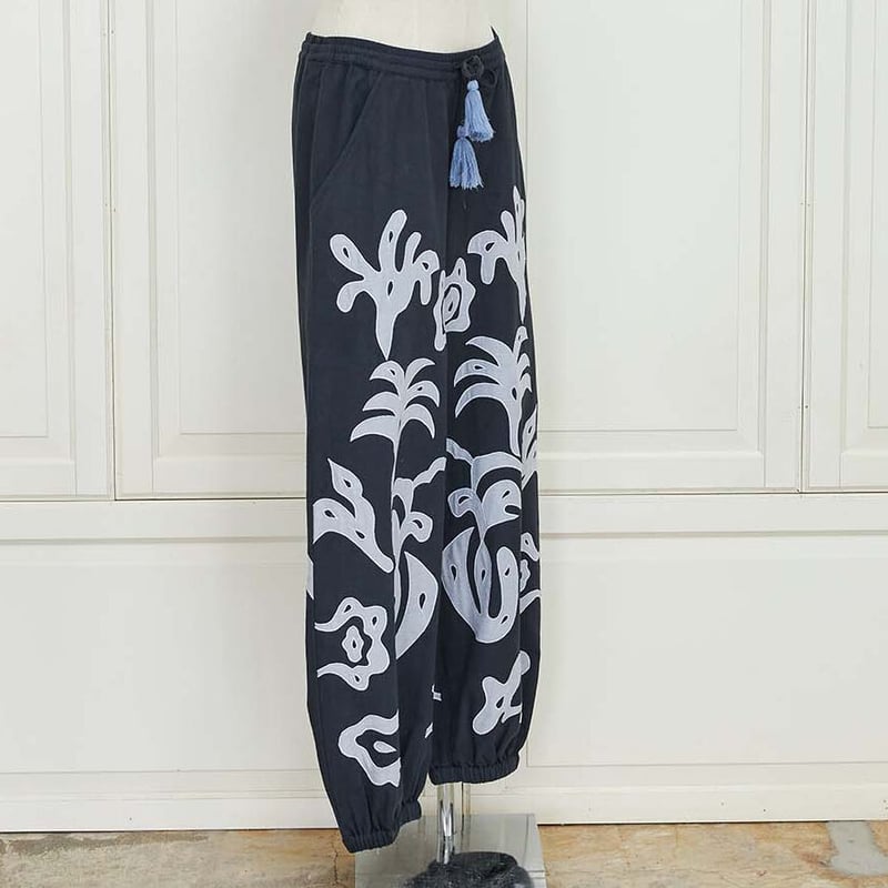 新品　正規品　ズンバ　 S フリンジ　ハーレムパンツ plusnao アラジンパンツ ハーレムパンツ サルエルパンツ ロング