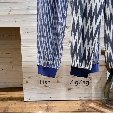 IKAT イカット 絣織　キモノパンツ #2116232