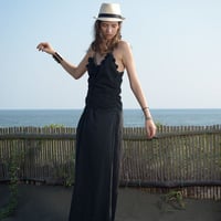 Cottonカットワークレースキャミドレス#1723029