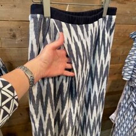 IKAT イカット 絣織　キモノパンツ #2116232
