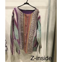 ヴィンテージ　カンタ刺繍　リバーシブル オーバーサイズ ジャケット　#2512005