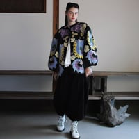 綿 キャンバス　スザニ刺繍　ジャケット　#2312102