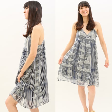 ビスコースプリントワンピース #1523847