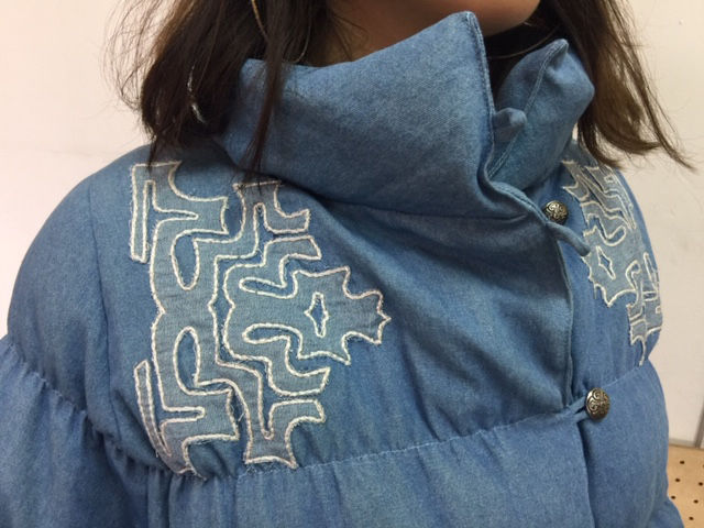 アイヌ刺繍　デニムジャケット　チンヂリ　チヂリ ヴィンテージ　民族衣装 fit=scale-down,w=1200