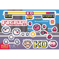 アクションステッカー