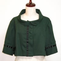 "Cath" 7分袖Aラインジャケット