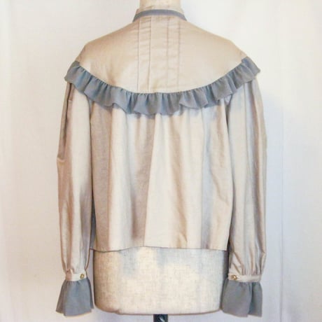 "In to the Woods" シフォンフリルＡラインブラウス