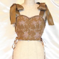 "Marionette" サイドレースアップビスチェ