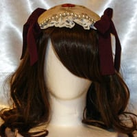 "Salon" ダブルリボンヘッドドレス