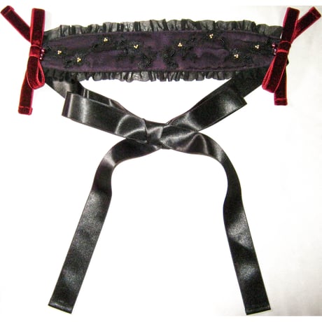 "Berry of Grape" シフォンヘッドドレス