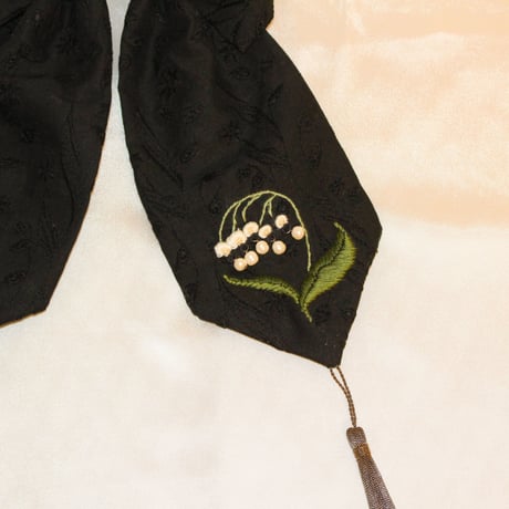 “Lily of Valley” リボンバレッタ