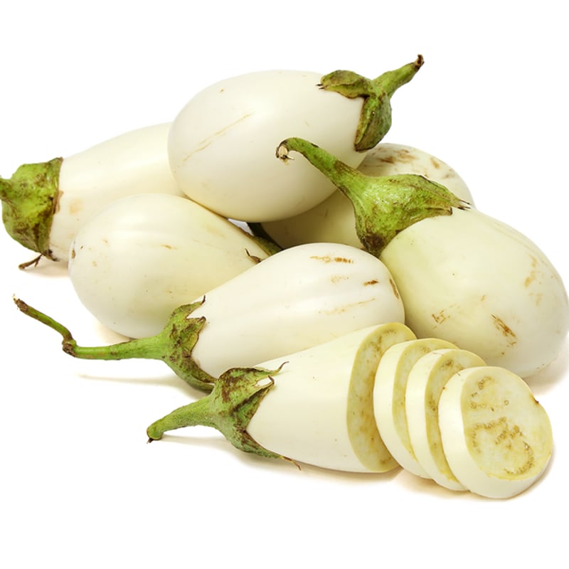 イタリア原産白ナス(ホワイトベル)の種 | イタリア野菜・西洋野菜と