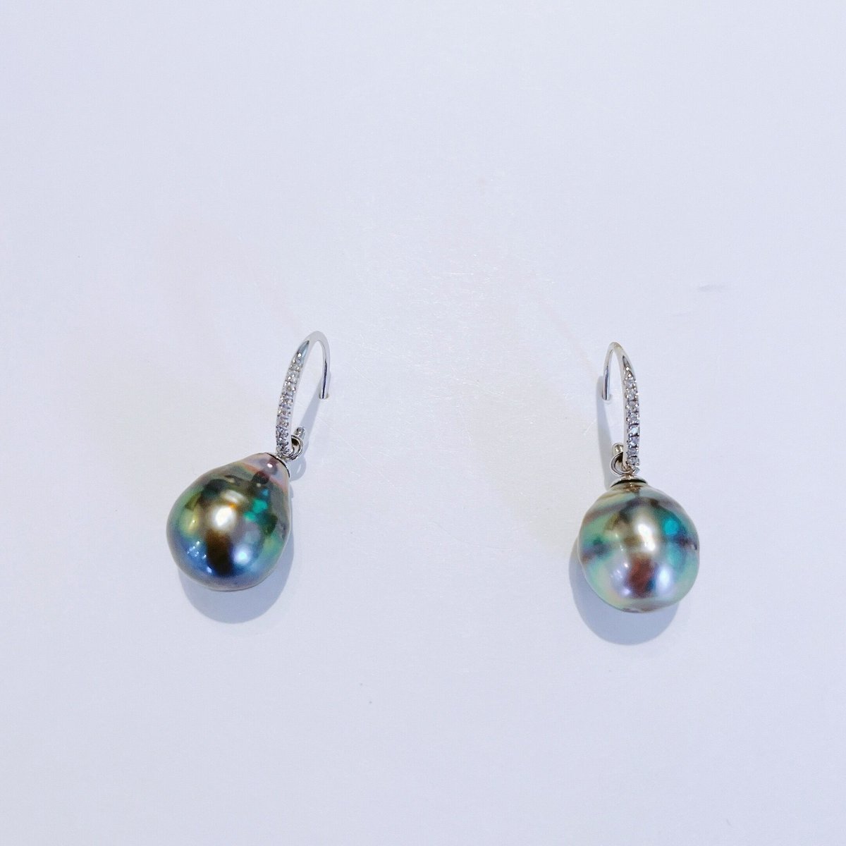 超美品 箱付 タグ付 HARIM ハリム レインピアス K18コーティング 超美品 箱付 タグ付 HARIM ハリム レインピアス K18コーティング