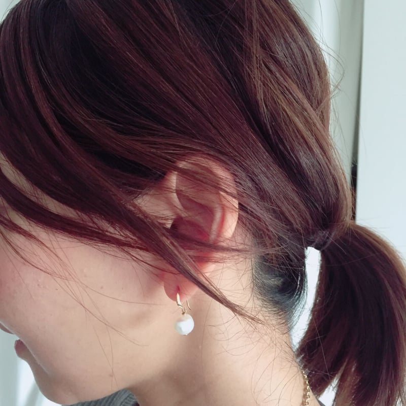 Pipelet (barockpearl earrings ) | Grandma's Pearl